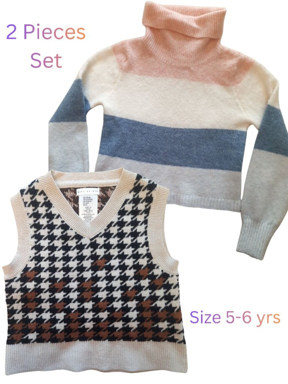 2 Pieces Size 5-6 Yrs